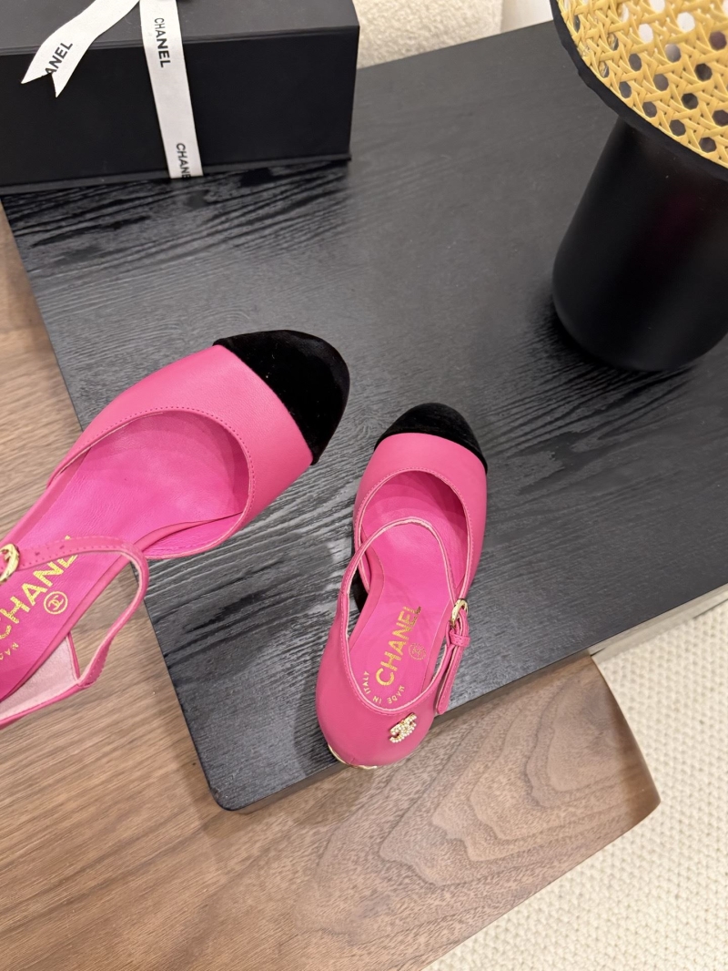 Ch**el heeled shoes